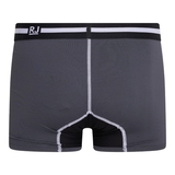 RJ Bodywear Hommes Happy Balls noir/gris sport boxer