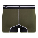 RJ Bodywear Hommes Happy Balls noir/vert sport boxer