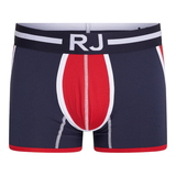 RJ Bodywear Hommes Happy Balls bleu marine/rouge sport boxer