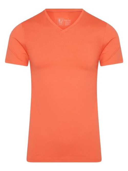 RJ Bodywear Hommes Pure Color  corail shirt