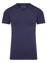 RJ Bodywear Hommes Pure Color  bleu marine shirt