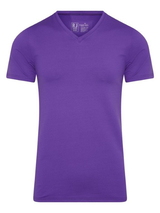 RJ Bodywear Hommes Pure Color  violet shirt