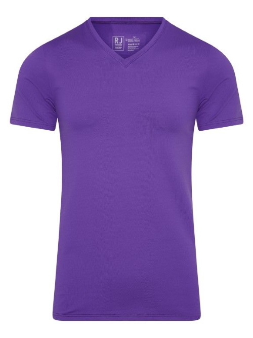 RJ Bodywear Hommes Pure Color  violet shirt