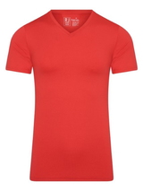 RJ Bodywear Hommes Pure Color  rouge shirt