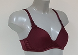 Elbrina Valerie bordeaux soutien-gorge sans armatures en dentelle
