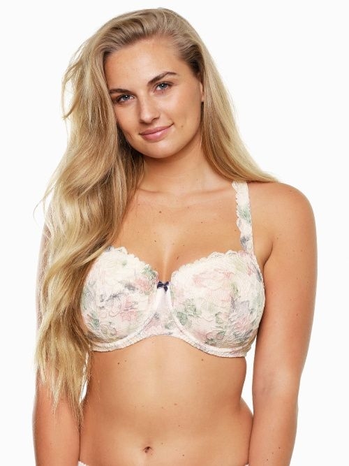 LingaDore Bluebay ivoire/print soutien-gorge rembourré