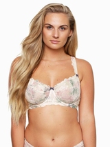 LingaDore Bluebay ivoire/print soutien-gorge sans forme