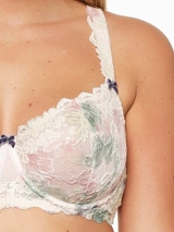 LingaDore Bluebay ivoire/print soutien-gorge sans forme