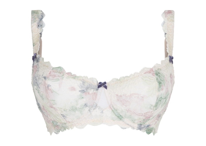 LingaDore Bluebay ivoire/print soutien-gorge sans forme