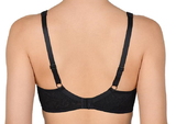 Naturana Salamanca noir soutien-gorge sans armatures en dentelle