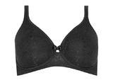 Naturana Salamanca noir soutien-gorge sans armatures en dentelle