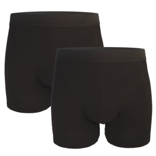 Zaccini Black on Black noir boxer
