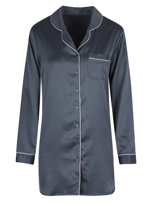 LingaDore Night Nine Iron gris foncé chemise de nuit