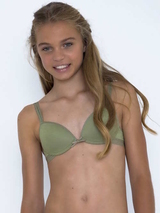 Seins et culottes bouffantes Anny kaki soutien-gorge pour fille
