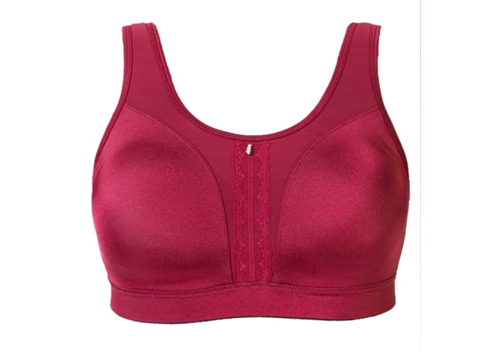 Q-Linn Cannes rouge foncé soutien-gorge de sport