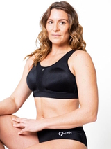 Q-Linn Cannes noir soutien-gorge de sport