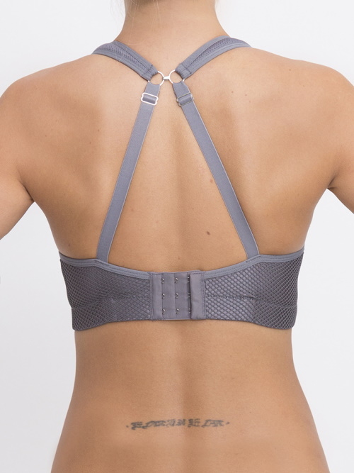 Q-Linn Amsterdam gris soutien-gorge de sport