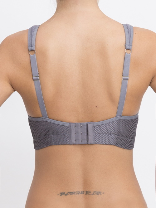 Q-Linn Amsterdam gris soutien-gorge de sport