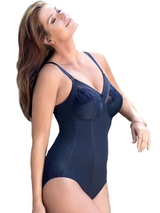 Anita Safina bleu marine corselet
