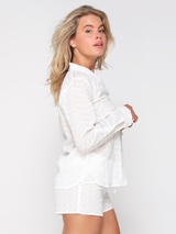 LingaDore Night Broderie blanc cassé chemise de nuit