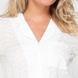 LingaDore Night Broderie blanc cassé chemise de nuit