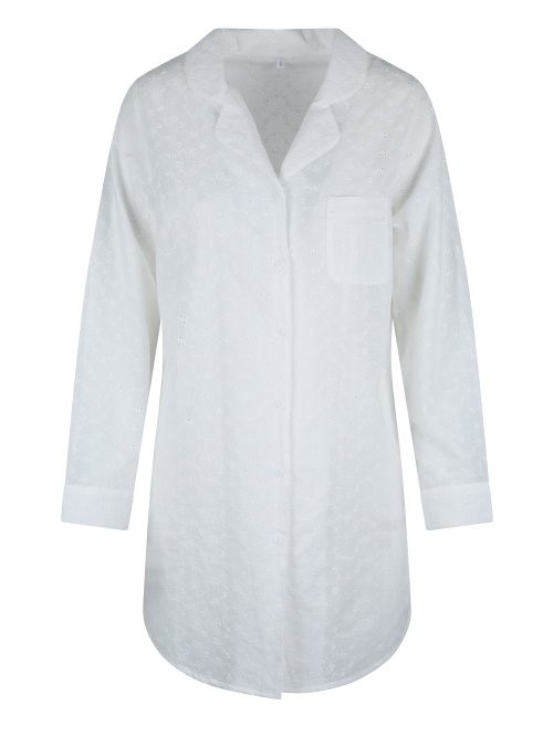 LingaDore Night Broderie blanc cassé chemise de nuit