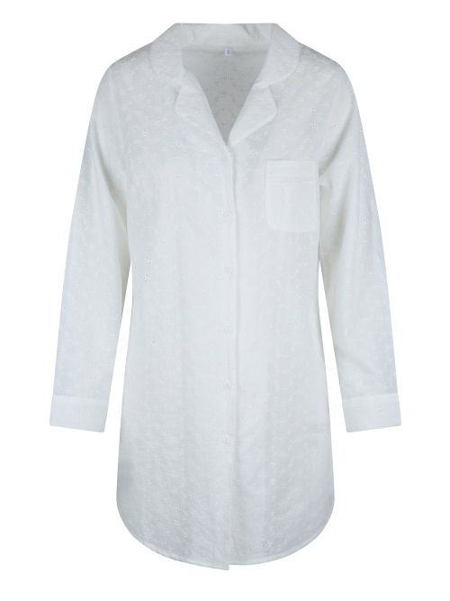 LingaDore Nuit Broderie blanc cassé chemise de nuit