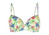 Plage de LingaDore Wild Flower lime haut de bikini préformé