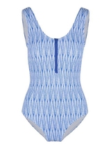 Plage de LingaDore Shade Of Blue blanc/bleu maillot de bain