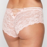 LingaDore Scallop Shell bébé rose shortie