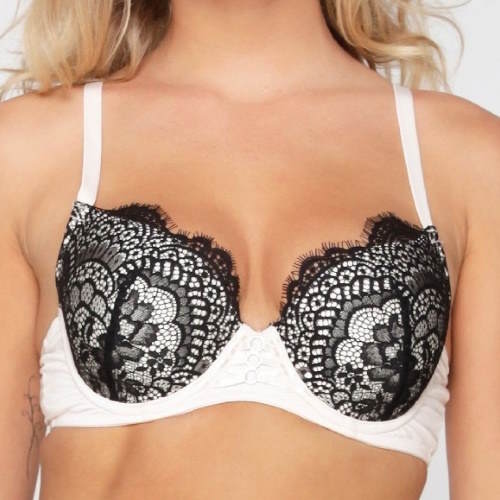 LingaDore Powder Black poudre/noir soutien-gorge rembourré