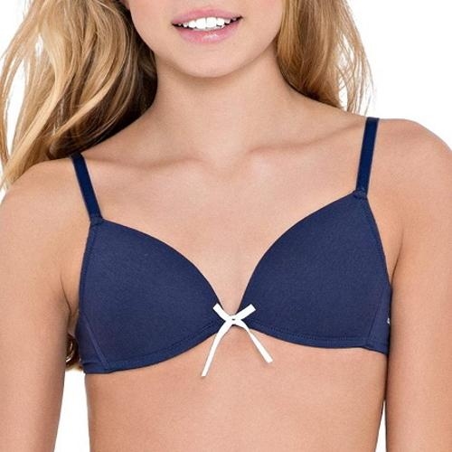 Seins et culottes bouffantes Cato bleu marine soutien-gorge pour fille