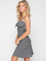 Plage de LingaDore Black & White noir/blanc robe de plage