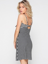 Plage de LingaDore Black & White noir/blanc robe de plage