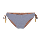 Plage de LingaDore Striped Cheetah marron/print slip de bikini