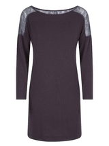 LingaDore Night Butternut Incense marron chemise de nuit