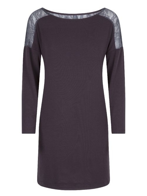 LingaDore Night Butternut Incense marron chemise de nuit