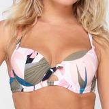 Plage de LingaDore Pastel Flower  pastel/print haut de bikini préformé