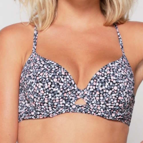 Plage de LingaDore Petite Flower multicolore/print haut de bikini préformé