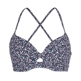 Plage de LingaDore Petite Flower multicolore/print haut de bikini préformé