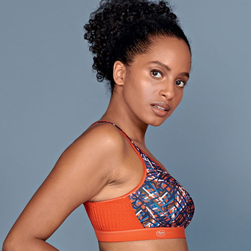 Anita Active Contrôle extrême orange/print soutien-gorge de sport