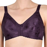 Naturana Minimizer aubergine soutien-gorge sans armatures en dentelle