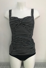 Bomain Boracay noir/blanc tankini set