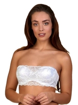 My Basic par After Eden Fancy blanc soutien-gorge rembourré