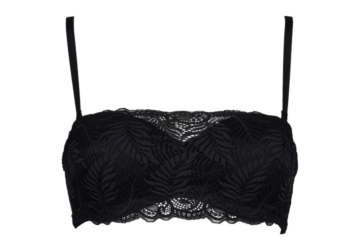 Mon Basic par After Eden Fancy noir soutien-gorge rembourré