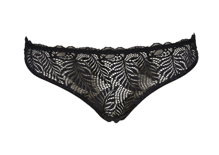 Mon Basic par After Eden Fancy noir culotte string