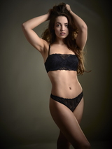 My Basic par After Eden Fancy noir culotte string