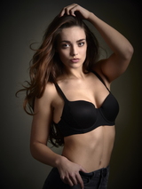 Mon Basic par After Eden Beauty noir soutien-gorge rembourré