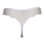 Elbrina Embroid blanc culotte string