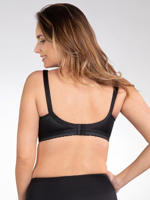 Naturana Minimizer noir soutien-gorge sans armatures en dentelle